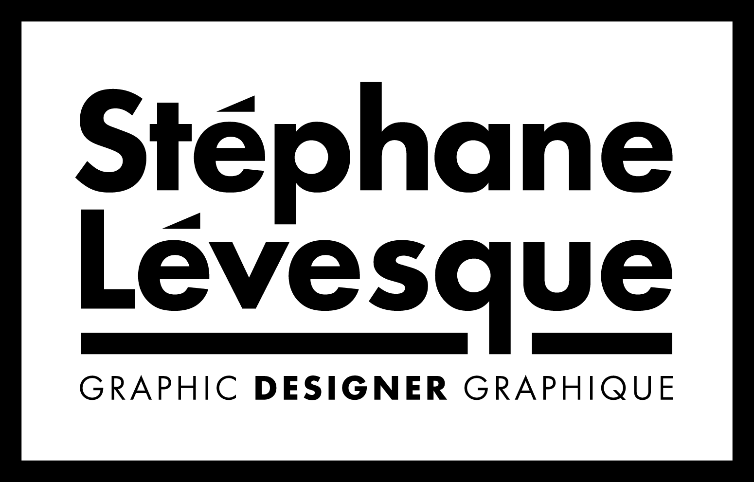 Stéphane Lévesque Designer Graphique 